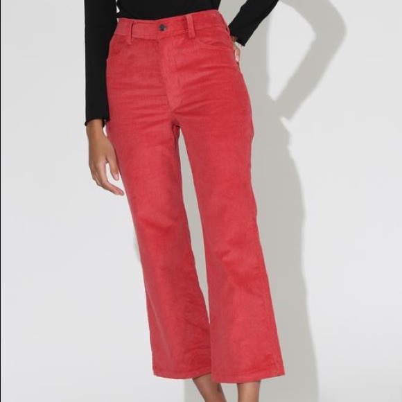 NWOT No. 6 store Tuesday Jean in Rose Corduroy - Picture 4 of 5